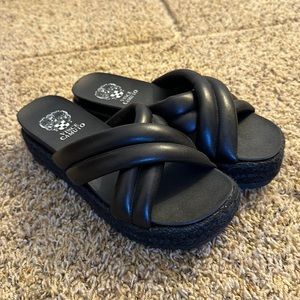 Vince Canute black sandals